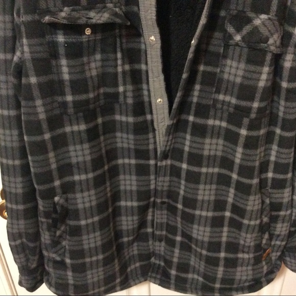 Men’s VOYAGER Polar Fleece Shirt Jacket - Picture 11 of 12